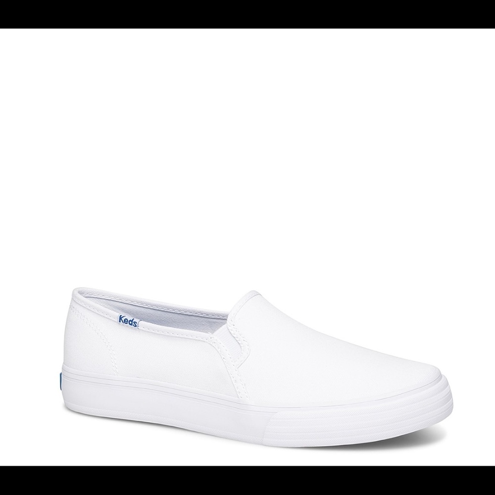 NIB KEDS “Double Decker” Slip On Canvas Shoes